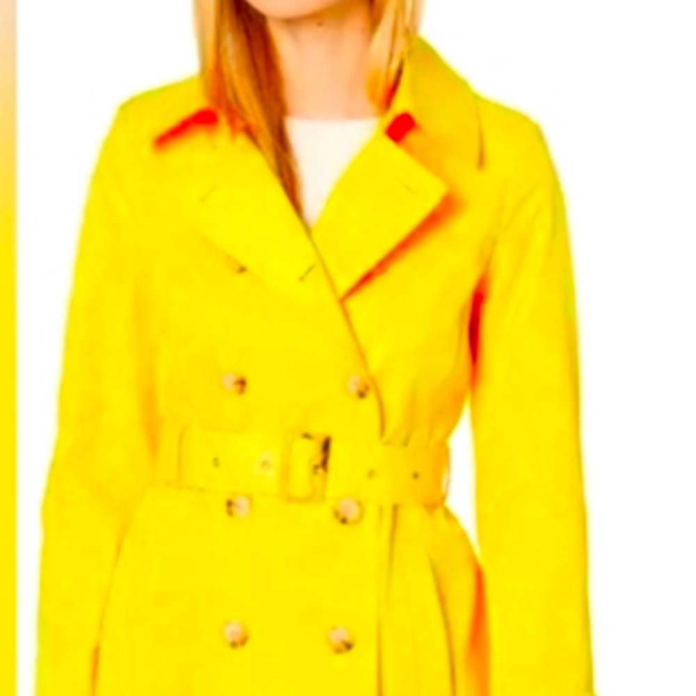 Ralph Lauren yellow rain coat